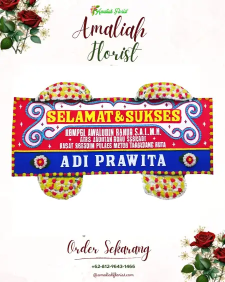 Papan Bunga Ucapan Selamat Ketanireng